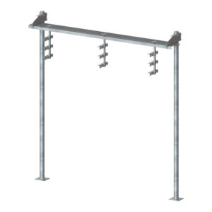 12” Ice Bridge Kit With Trapeze, Base Shoe Posts