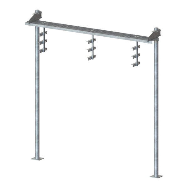 12” Ice Bridge Kit With Trapeze, Base Shoe Posts
