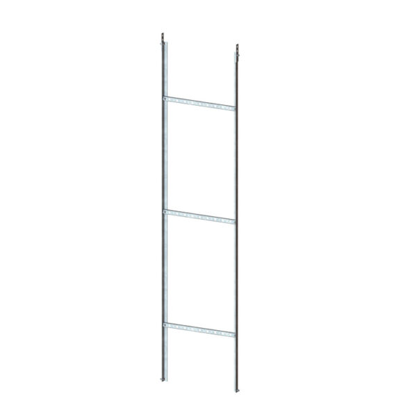 Cable Ladder Kit, 30 in x 10 ft, 9-Hole Rung