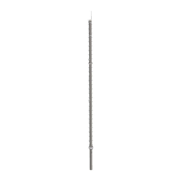 60' Climbing Tower, 10' SCH 20 Direct Burial Foundation, Kit