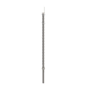 40' Climbing Tower, 10' SCH 20 Direct Burial Foundation, Kit