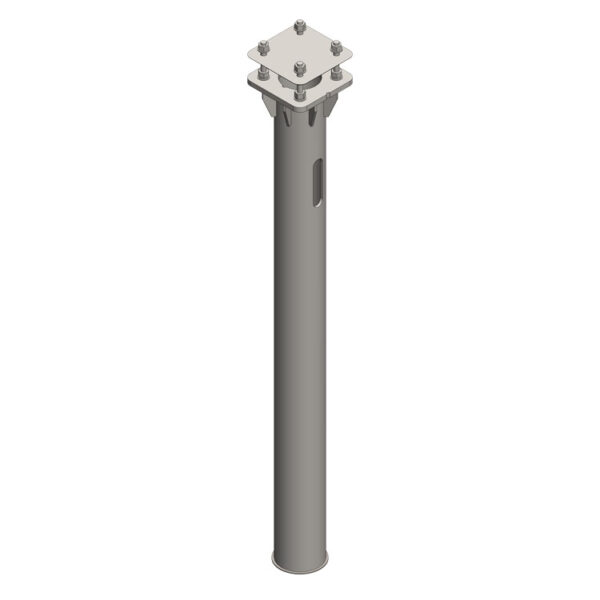 10” x 10 ft Direct Burial Pier Foundation