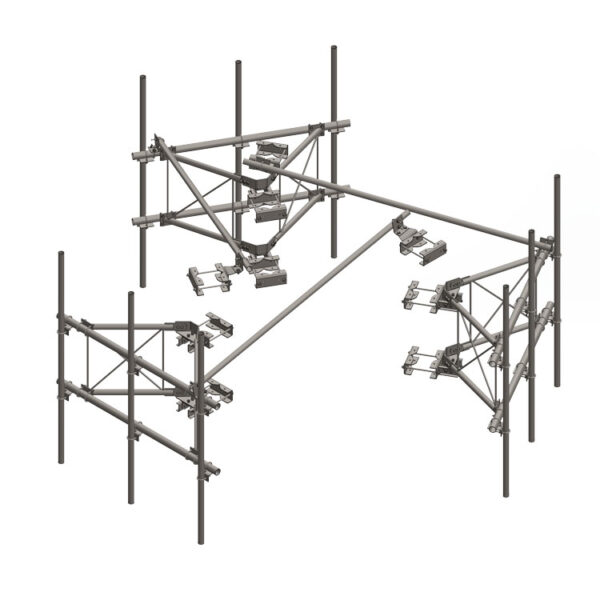 3 Sector, 3 Unit Tower Mount