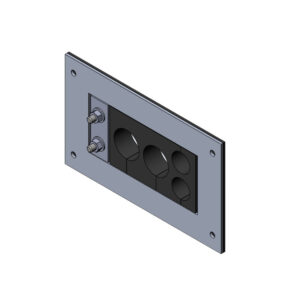 4 Hole Rectangular Window Frame Entry Kit