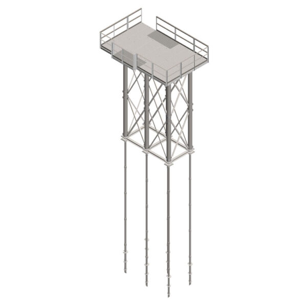 12' X 19' Elevated Platform for WIC or WUC