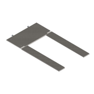 Grating and Diamond Plate Cover for 90 Gallon Generator Pan