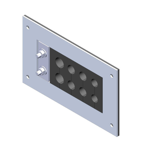 8 Hole Rectangular Window Frame Entry Kit