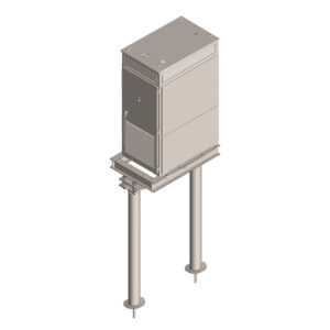 53” x 35” Vertical Polar Generator Helical Mount Plinth
