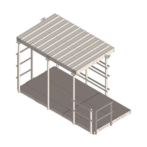 87'' X 180'' Bolt Together Platform With Canopy
