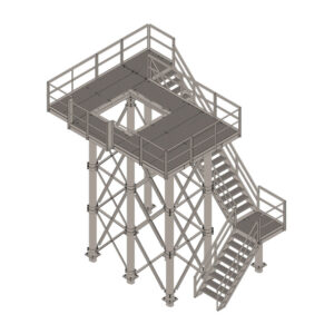 12' X 19' WIC and Generator platform