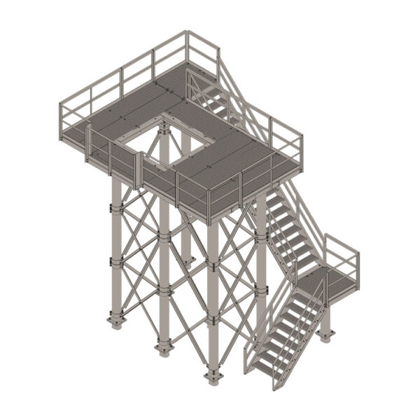 12' X 19' WIC and Generator platform