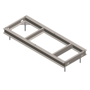 Delta WUC Skid with Leveling Hardware