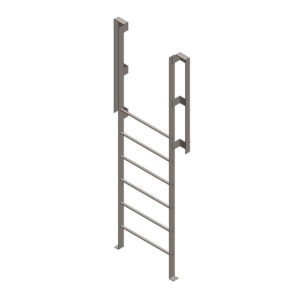 6' Ladder without Safety Gate, 36" Wide