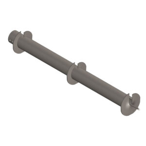 10” X 11' Helical Pier Foundation with Triple 20” Flights