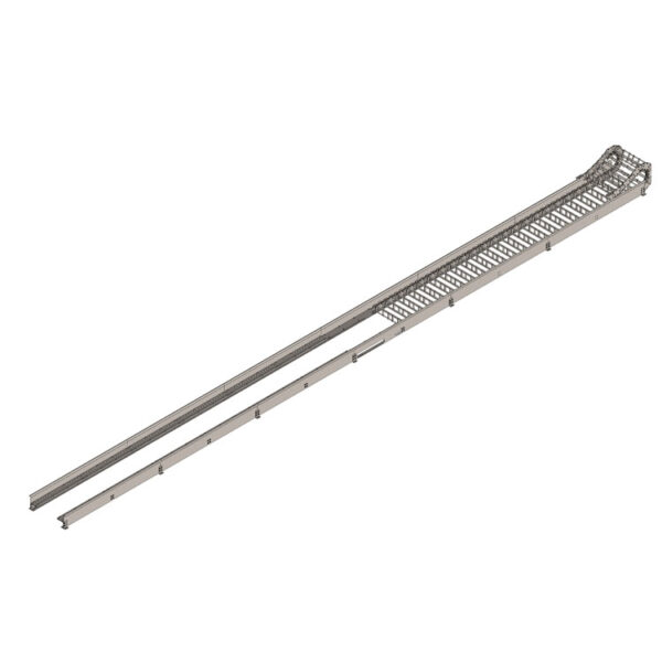 Drag Chain And Trough Assembly