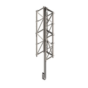 Top Drive Vertical Drag Chain And Trough Set