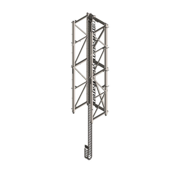 Top Drive Vertical Drag Chain And Trough Set