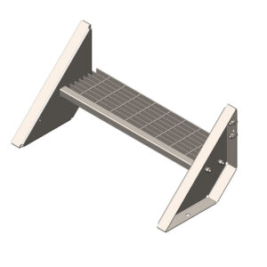 1 Tread Stair Assembly, 36'' Wide