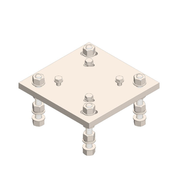Adapter Kit, 10'' Helical, 6.5'' Square, .625'' HDW