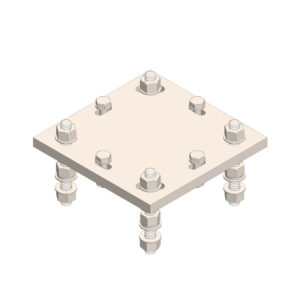 Adapter Kit, 10'' Helical, 8.5'' Square, .75'' HDW
