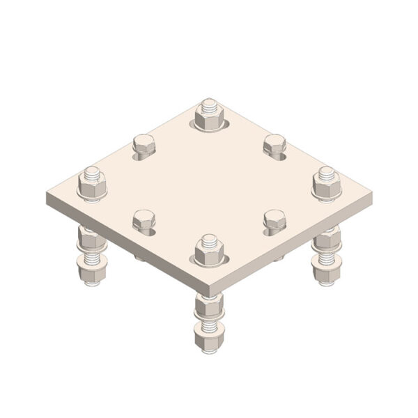 Adapter Kit, 10'' Helical, 8.5'' Square, .75'' HDW