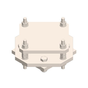 Adapter Kit, 6'' Helical, 10'' Square, .875'' HDW