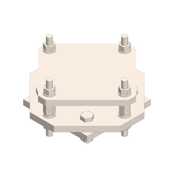 Adapter Kit, 6'' Helical, 10'' Square, .875'' HDW