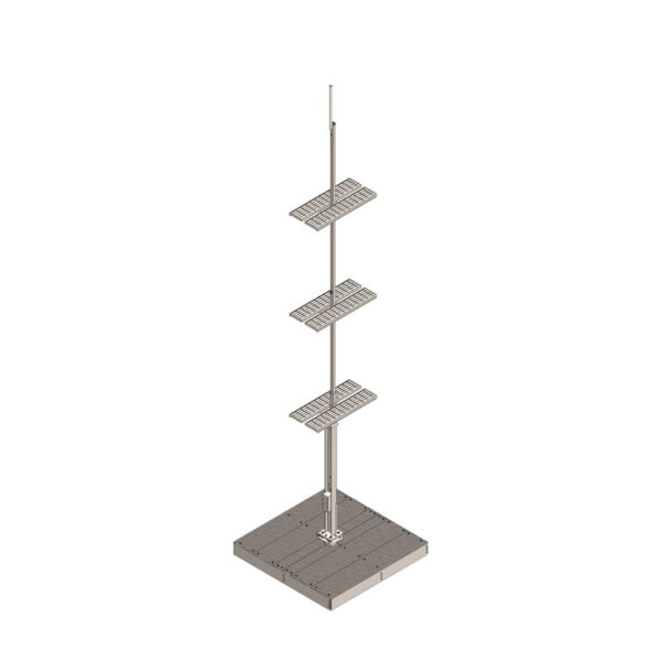 40' Tilt Tower w Solar on Ballast