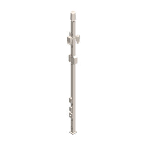 35' Straight Monopole Square Tube