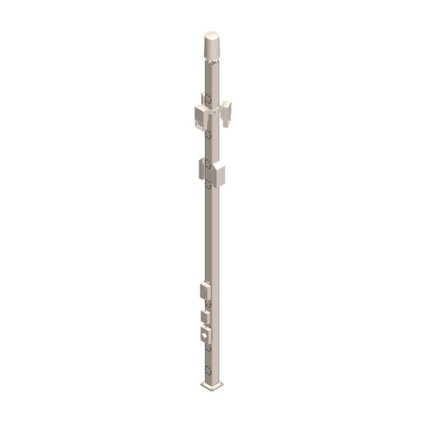 35' Straight Monopole Square Tube