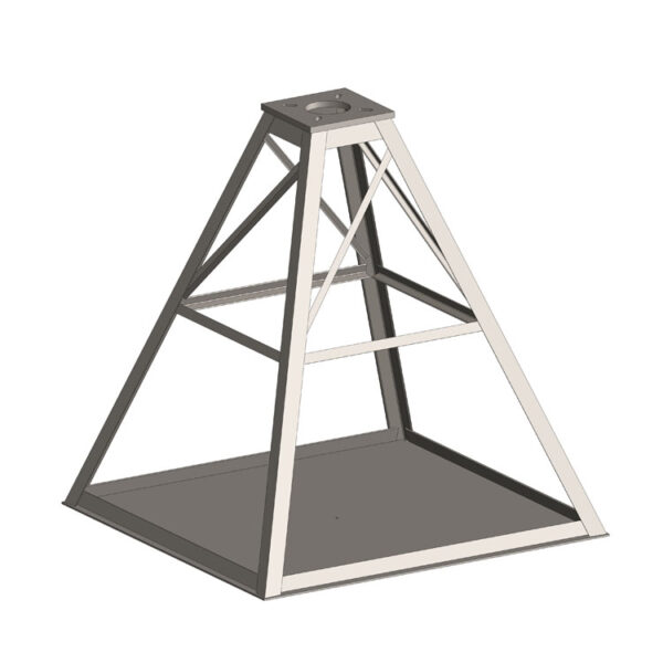 84" X 78" X 78" Direct Burial Foundation