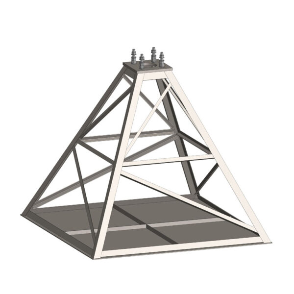 91" X 96" X 96" Direct Burial Foundation