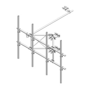 1 Sector, 4 Unit Tower Mount (126" Face Width, 36" Stand-Off)