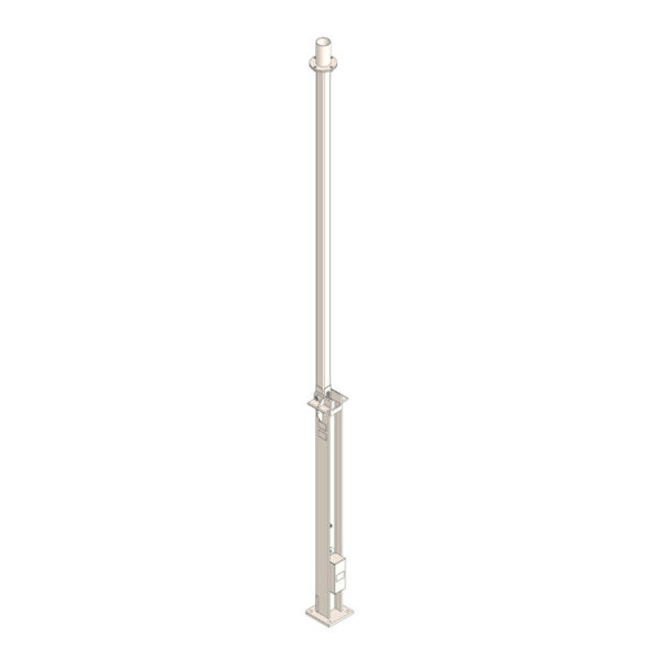 30 ft Tilt-Up Solar Tower, 6 Module