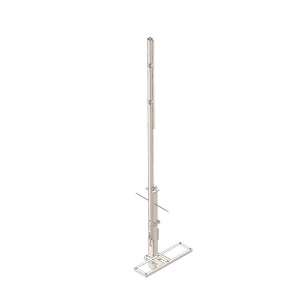 Tower Side Accessory Platform with Brackets