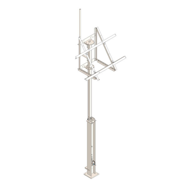 20 ft Tilt-Up Solar Tower, 3 Module