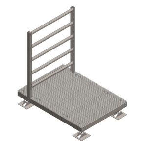 5' X 7’ Gravity Mount Bolt-Together Platform