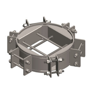 360 Deg. Radio Mount Kit, 10” SQ. Pole
