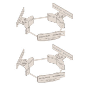 Trilateral™ Flush Mount 3” - 6” Dia. Pole