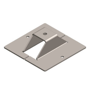 12” X 12” Formed Platform Gravity Foot