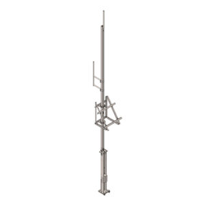 40 ft Tilt-Up Tower, 2 Solar Module, Weather Station and Fan