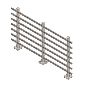 7 Level H-Frame (180” x 60”)