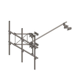 1 Sector, 3 Unit Tower Mount